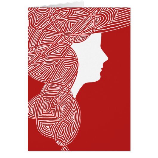Red Lady Cards (Front)