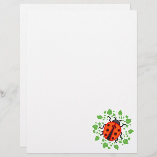 Red ladybug (Front/Back)