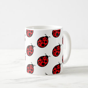 Red Ladybug Coffee Mug Gift