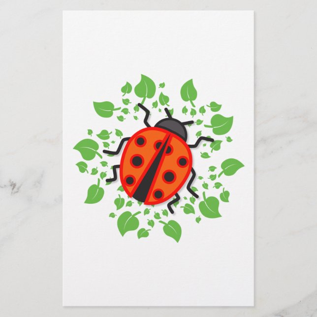 Red ladybug flyer (Front)