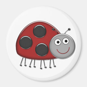 Red Ladybug Magnet