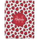 Red Ladybug Pattern Personalized iPad Smart Cover Red Ladybug Pattern Personalized iPad Smart Cover
