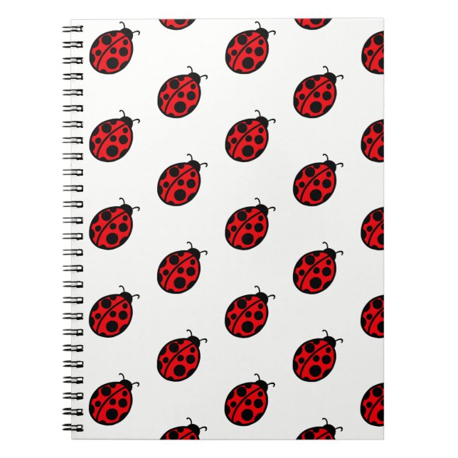 Red Ladybug  School Notebook Gift (Front)