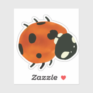 Red Ladybug  Sticker