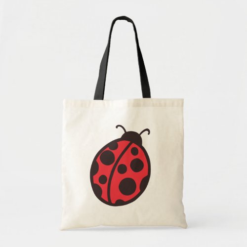 Red Ladybug Teachers Tote Book Bag Gift