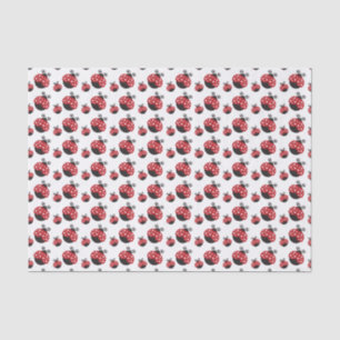 Red Ladybug Tissue Paper