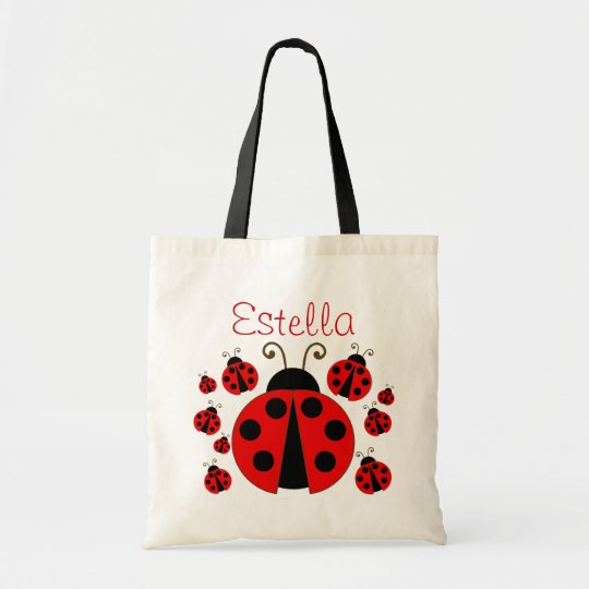 ladybug tote bag