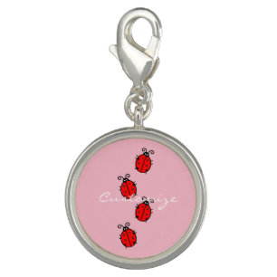 Red Ladybugs Crawling Thunder_Cove Charm