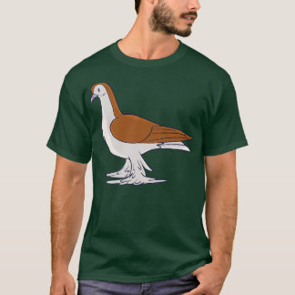 Red Lahore Pigeon T-Shirt
