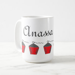Red Lantern Anassa kata Mug Bryn Mawr
