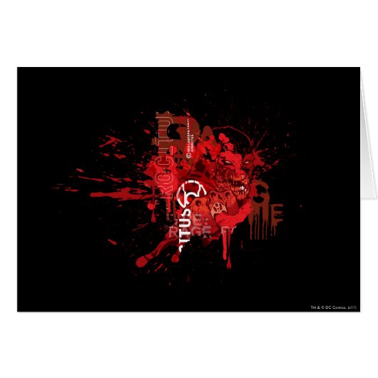 Red lantern Corps Collage Cards (Front Horizontal)