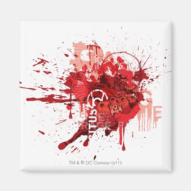 Red lantern Corps Collage Magnet (Front)