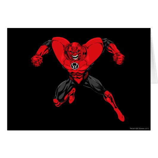 Red Lantern Corps - Rage Jump 1 Cards (Front Horizontal)