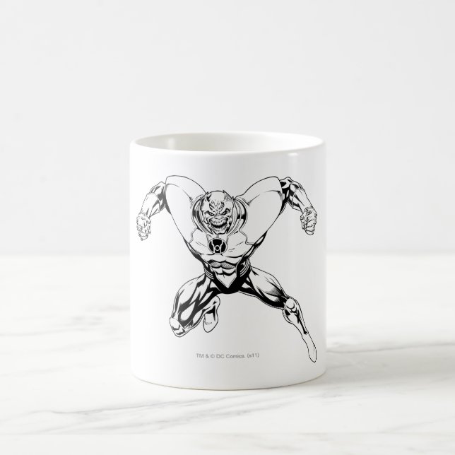 Red Lantern Corps - Rage Jump 3 Coffee Mug (Center)