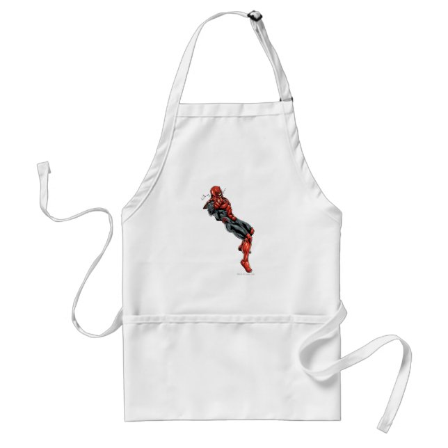 Red Lantern Corps - Rage Leaning 2 Adult Apron (Front)