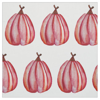 Red lantern Watercolor Drawing Pattern Fabric
