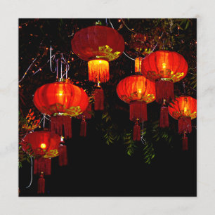 Red Lanterns Invitation