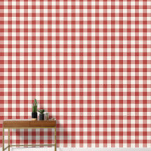 Red Large Checkered Gingham