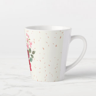 Red Latte Mug