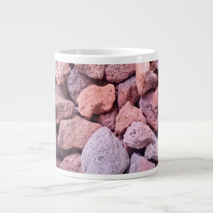 Red Lava Rock Extra Large Mug