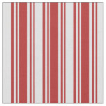 [ Thumbnail: Red & Lavender Colored Lines Fabric ]