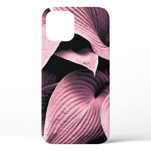 RED LEAFED PLANT iPhone 12 CASE