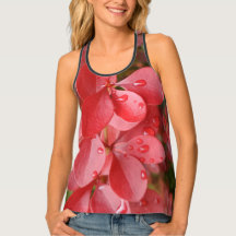 Red Leafs Women's Racerback Tank Top