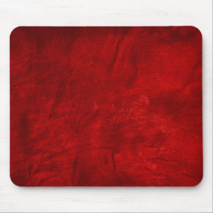 red leather abstract mouse pad
