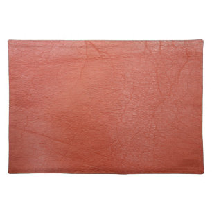 Red Leather Placemat