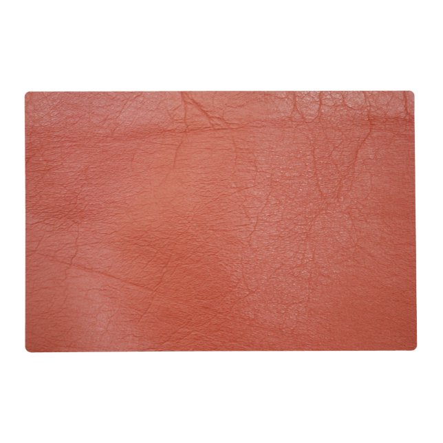 Red Leather Placemat (Front)