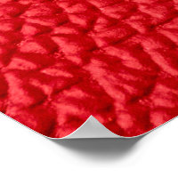 dark red leather texture Poster