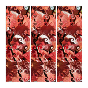 RED LEAVES TRIPTYCH