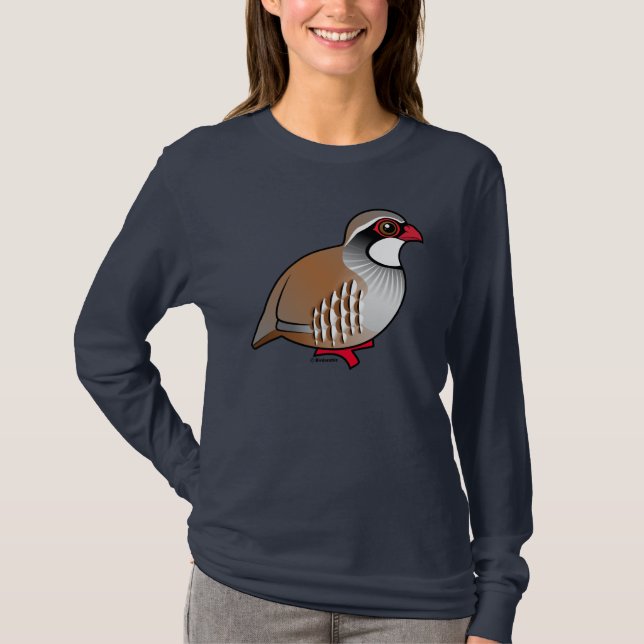 Red-legged Partridge T-Shirt (Front)
