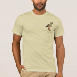 Red-legged Seriema Men's Basic American Apparel T-Shirt
