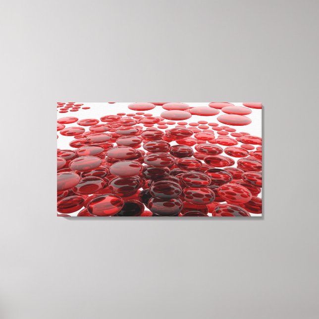 Red lentils canvas print (Front)