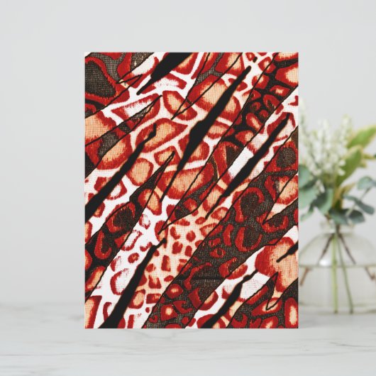 Red Leopard Camo (Standing Front)