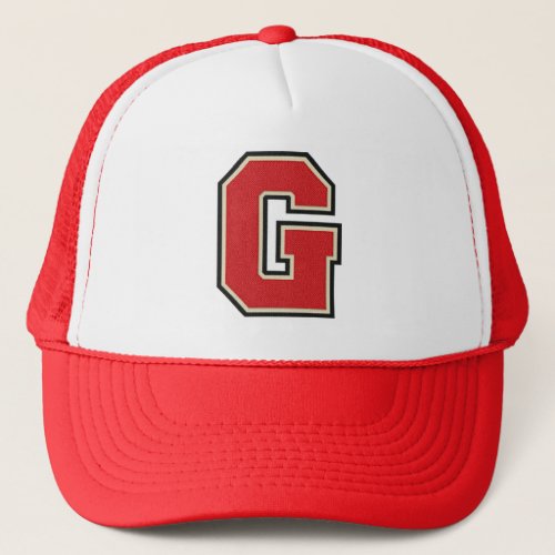 Red Letter G Trucker Hat