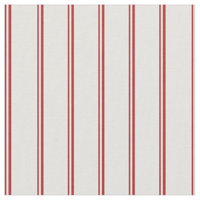 Red & Light Cyan Pattern Fabric (Close Up)