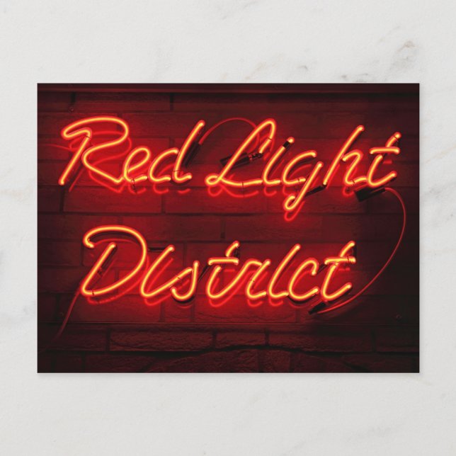 Red Light District Postcard (Front)