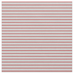 Red & Light Gray Striped/Lined Pattern Fabric