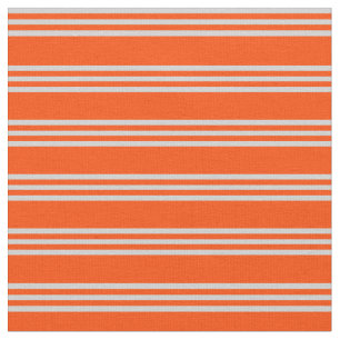 Red & Light Gray Stripes Pattern Fabric