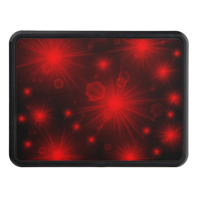 red light stars hitch cover (Front)