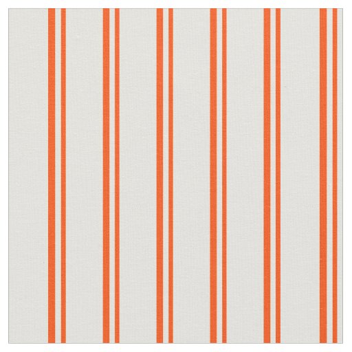 Red & Light Yellow Colored Stripes Fabric