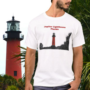 Red Lighthouse Jupiter Florida Photographic T-Shirt