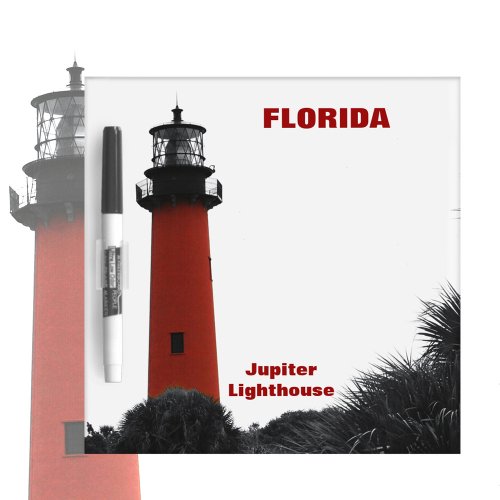 Red Lighthouse Jupiter Inlet Florida Photographic Dry Erase Board