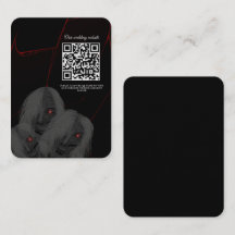 Red Lightning Ghost Gothic Black Red Dark Moody