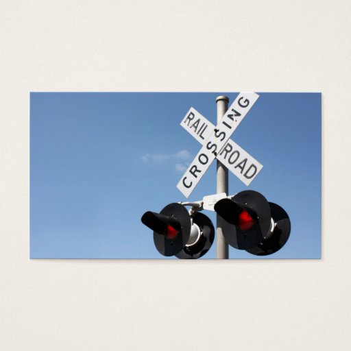 Customizable Red Lights Business Card Template