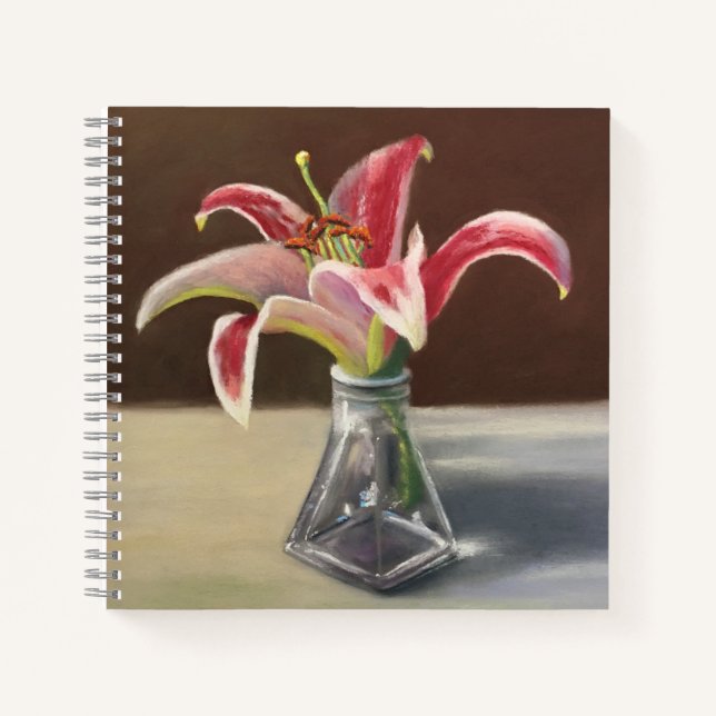 Red Lily Notebook (Front)