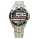 Red Line Flag Firefighter Men's Watch Red Line Flag Firefighter Men's Watch
