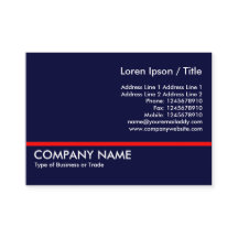 Red Line - Navy Blue